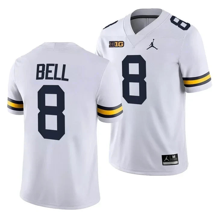 Men's Michigan Wolverines Players Jersey Game - All Stitched