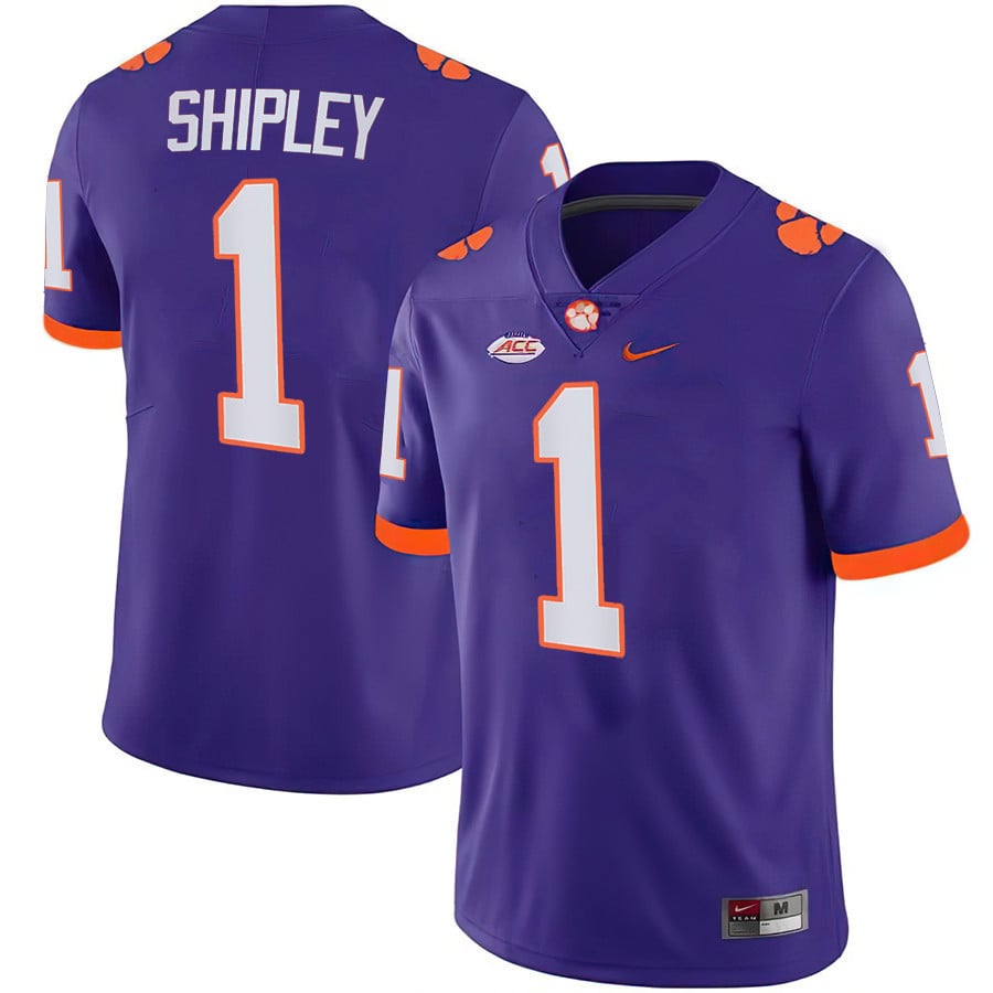 Men's Clemson Tigers Football Players Limited Jersey - All Stitched