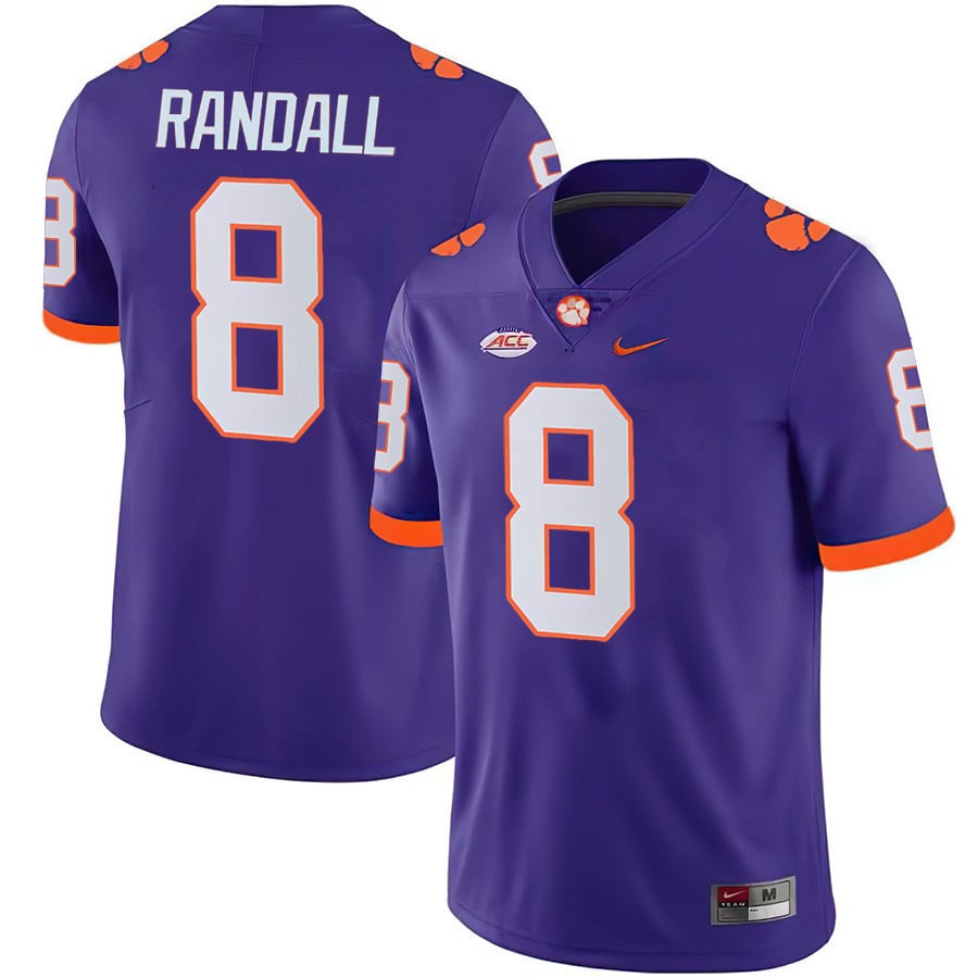 Men's Clemson Tigers Football Players Limited Jersey - All Stitched