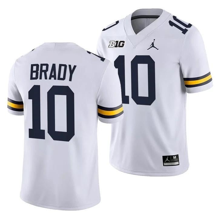 Men's Michigan Wolverines Players Jersey Game - All Stitched