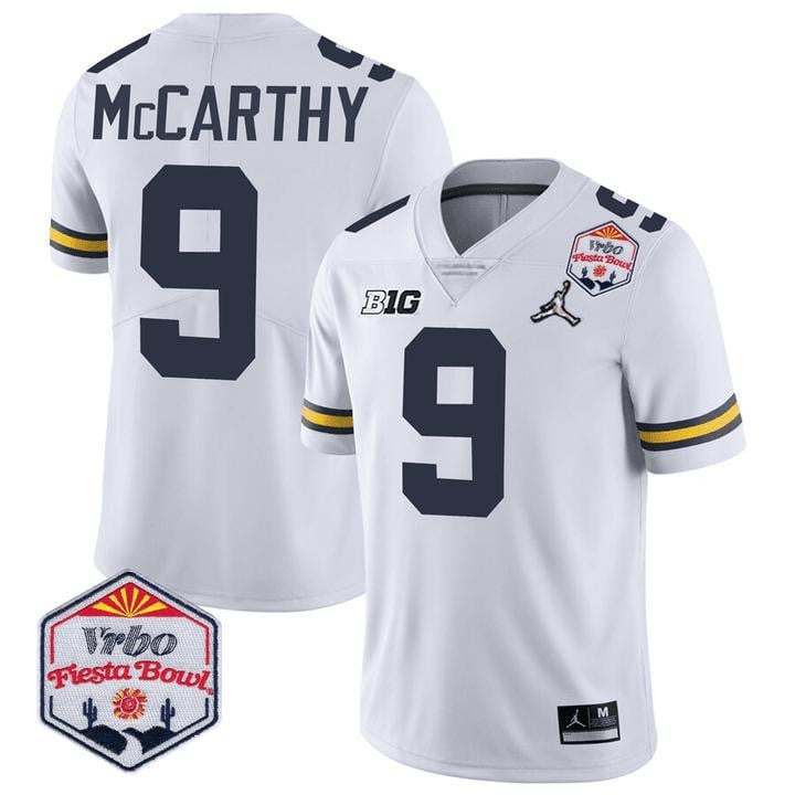Men's Michigan Wolverines Players Fiesta Bowl Limited Jersey - All Stitched