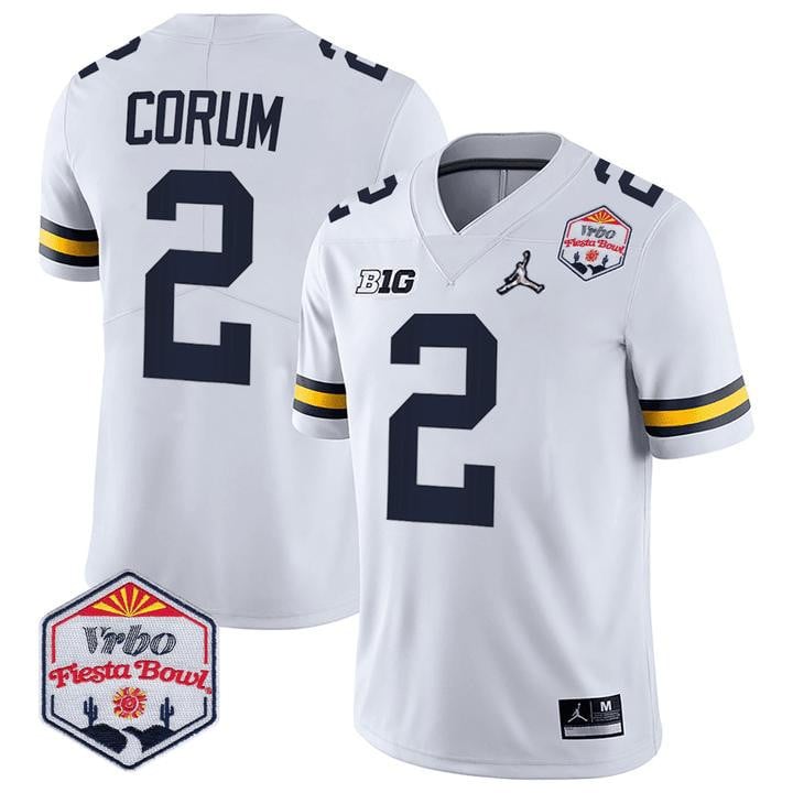 Men's Michigan Wolverines Players Fiesta Bowl Limited Jersey - All Stitched