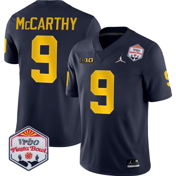 Men's Michigan Wolverines Players Fiesta Bowl Limited Jersey - All Stitched