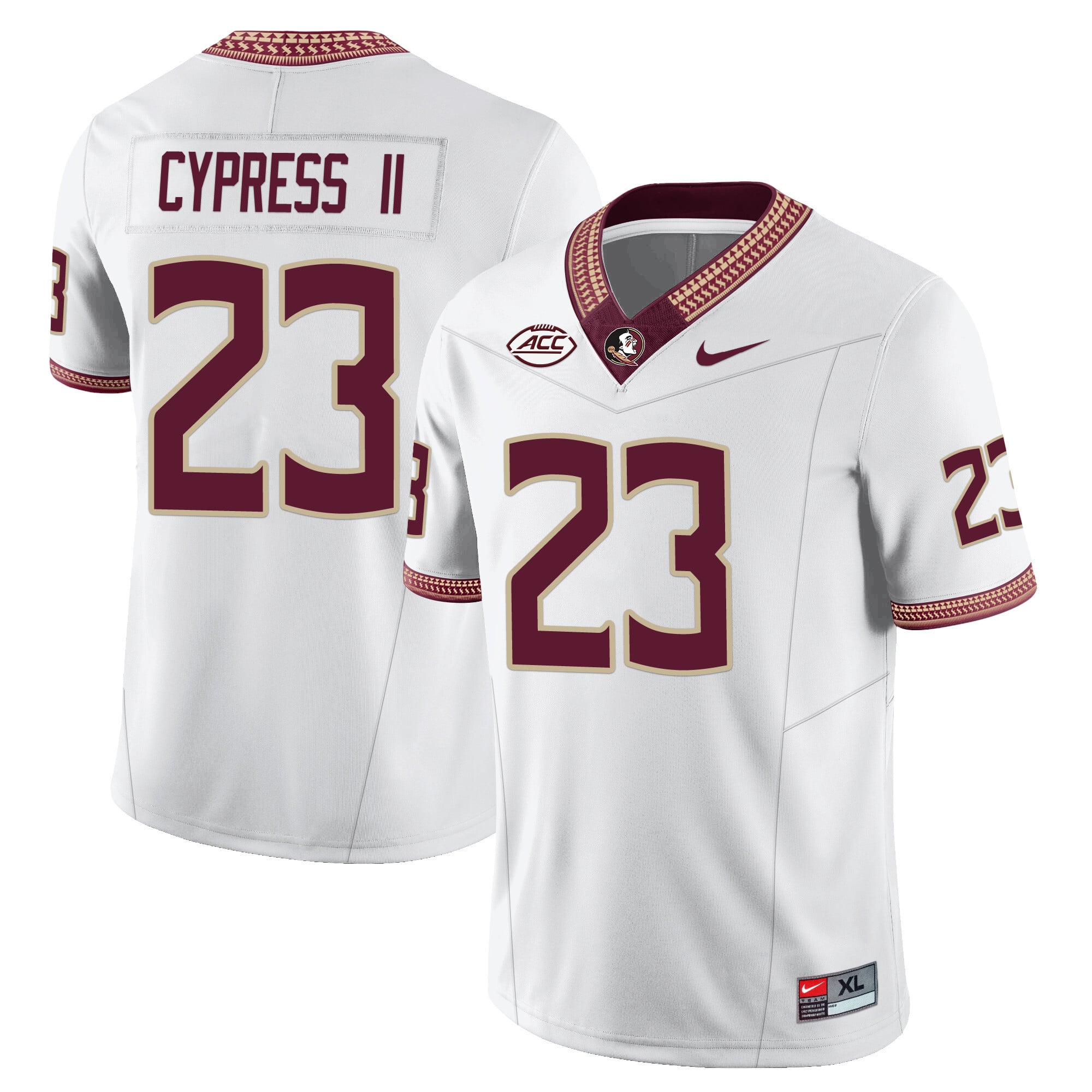 Men’s Florida State Seminoles Football Vapor Jersey – All Stitched