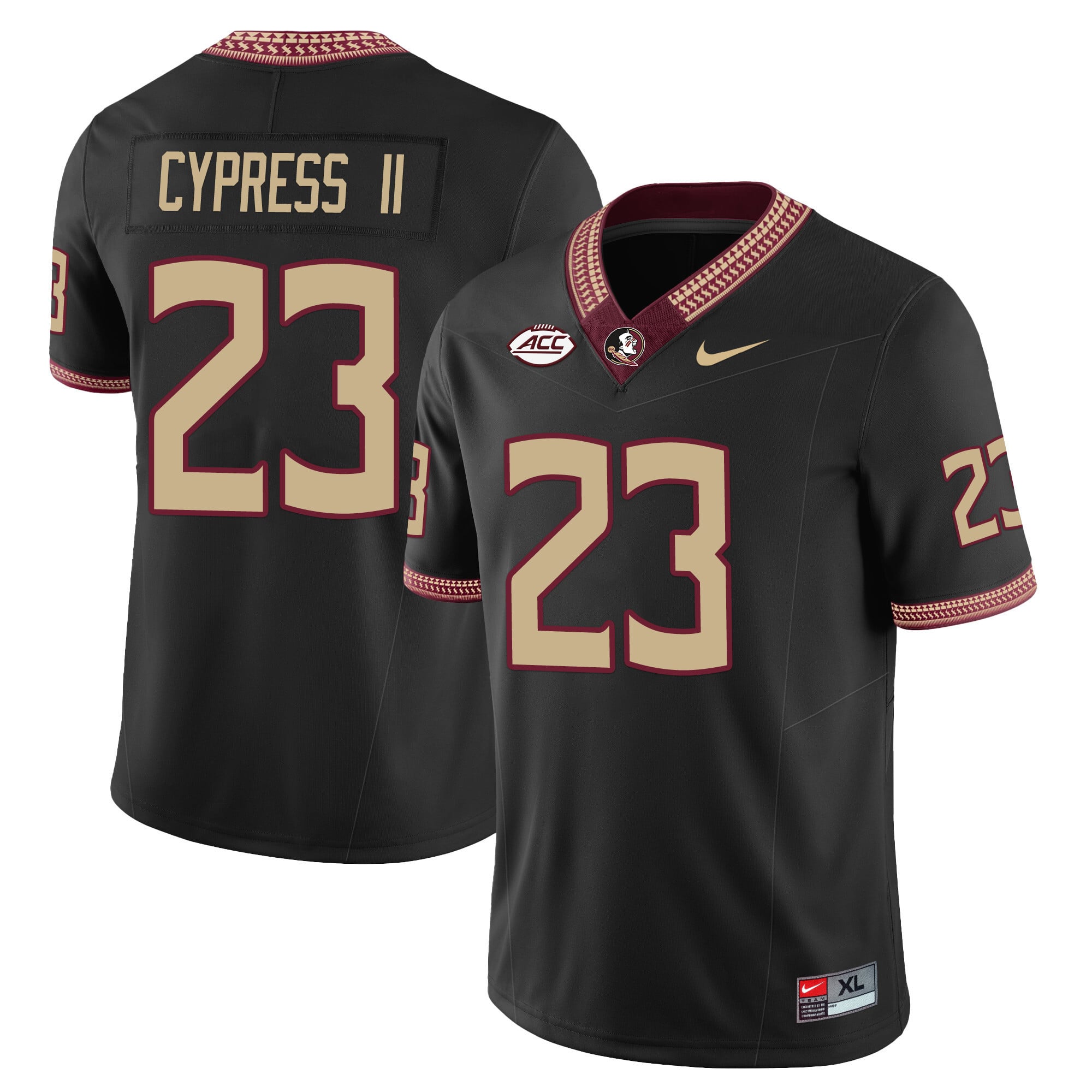 Men’s Florida State Seminoles Football Vapor Jersey – All Stitched