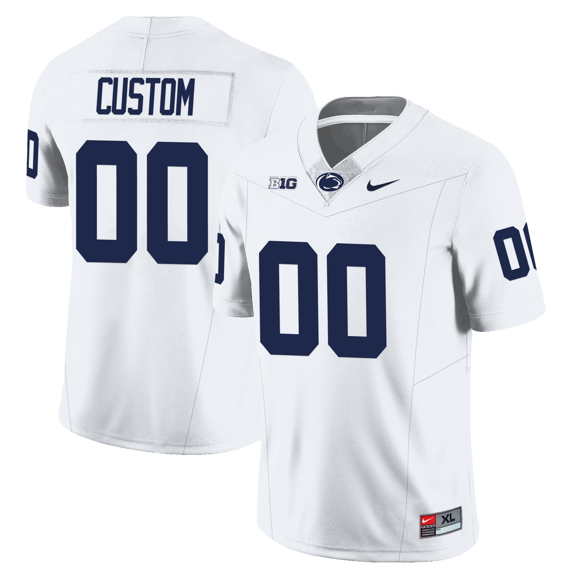 Penn State Nittany Lions Football Custom Jersey - All Stitched