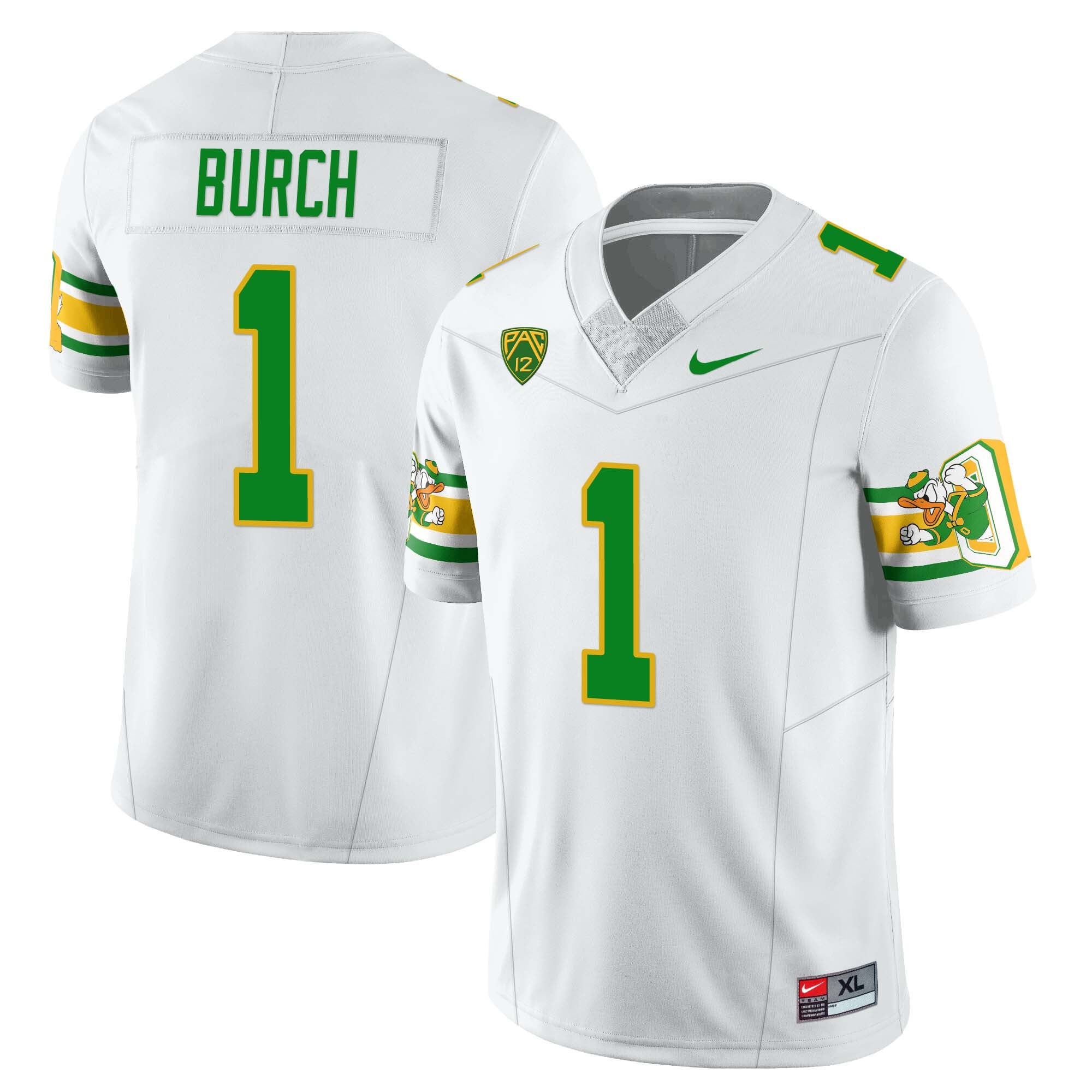 Menâs Oregon Ducks âMighty Oregonâ Throwback Football Uniforms â All Stitched