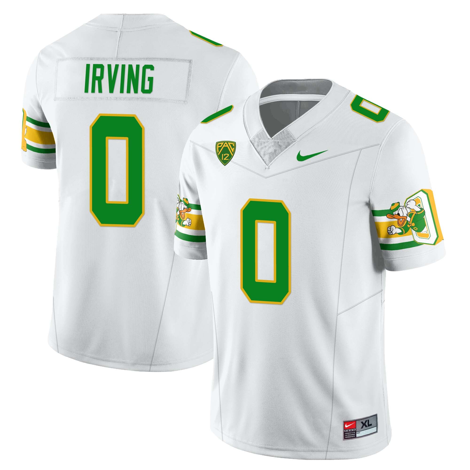 Menâs Oregon Ducks âMighty Oregonâ Throwback Football Uniforms â All Stitched
