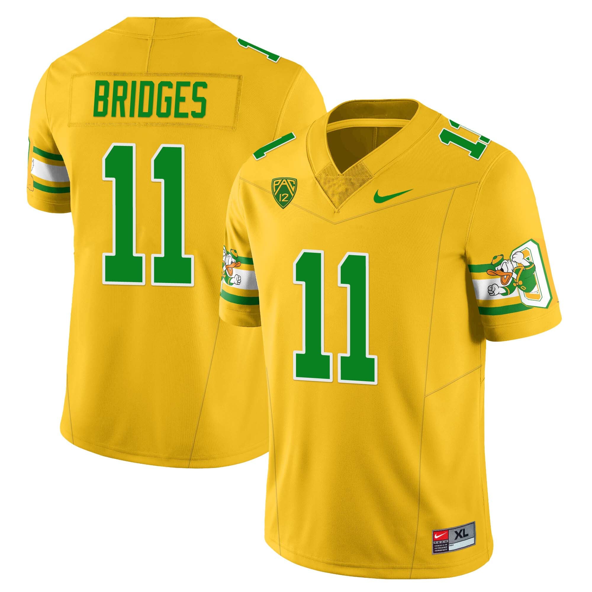 Menâs Oregon Ducks âMighty Oregonâ Throwback Football Uniforms â All Stitched