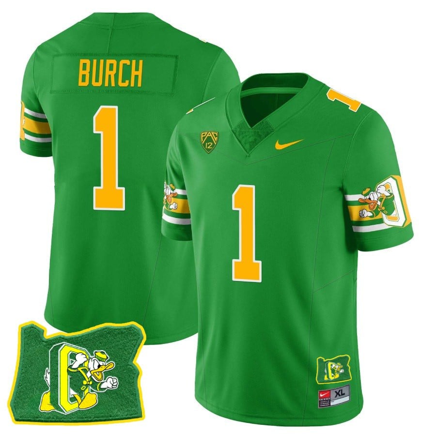 Menâs Oregon Ducks âMighty Oregonâ Throwback Football Stitched Jersey â Oregon State