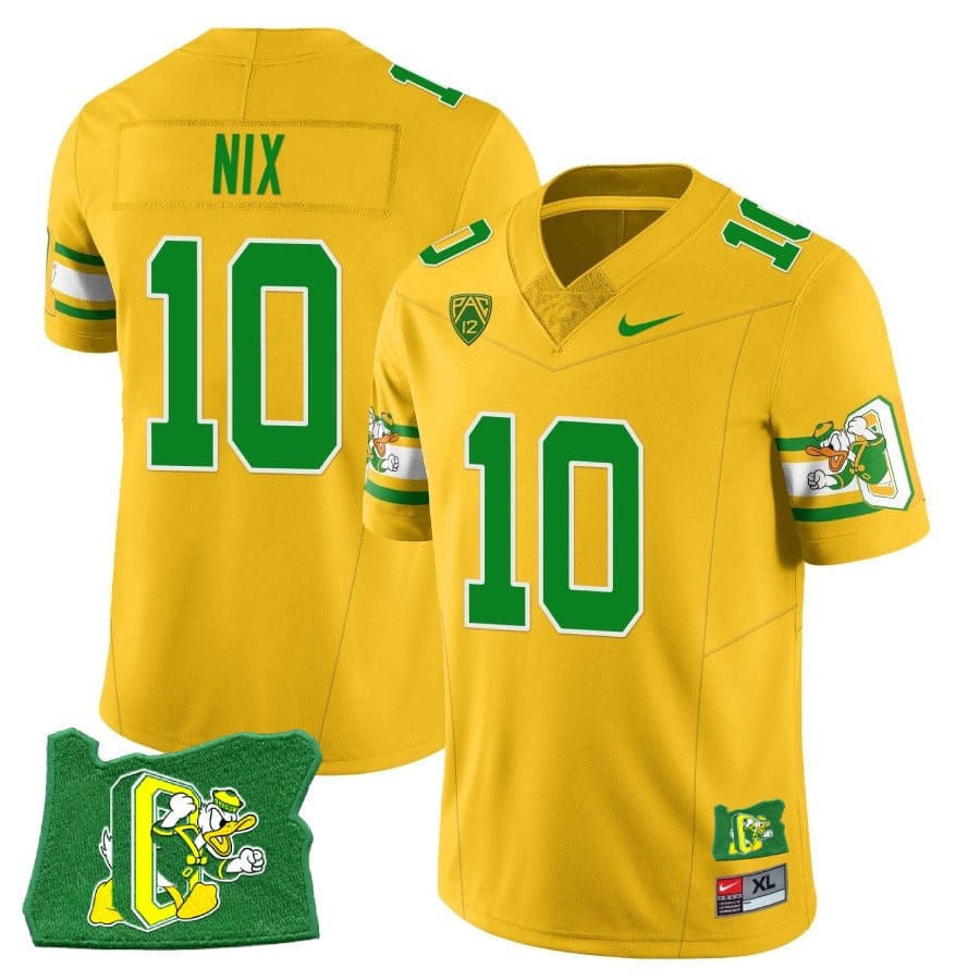 Men’s Oregon Ducks ‘Mighty Oregon’ Throwback Football Stitched Jersey – Oregon State