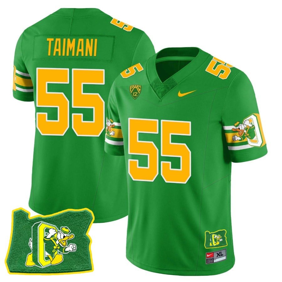Menâs Oregon Ducks âMighty Oregonâ Throwback Football Stitched Jersey â Oregon State