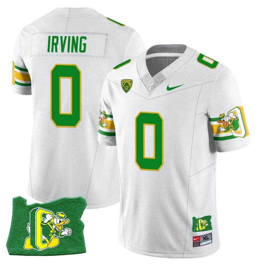 Menâs Oregon Ducks âMighty Oregonâ Throwback Football Stitched Jersey â Oregon State