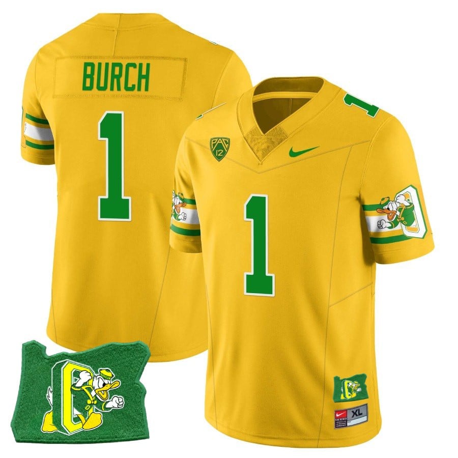 Men’s Oregon Ducks ‘Mighty Oregon’ Throwback Football Stitched Jersey – Oregon State