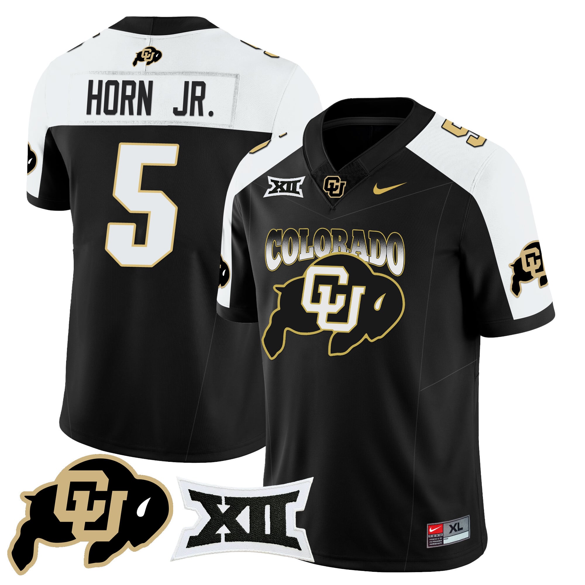 Men's Colorado Buffaloes 2024 Vapor Limited Jersey N2 - All Stitched