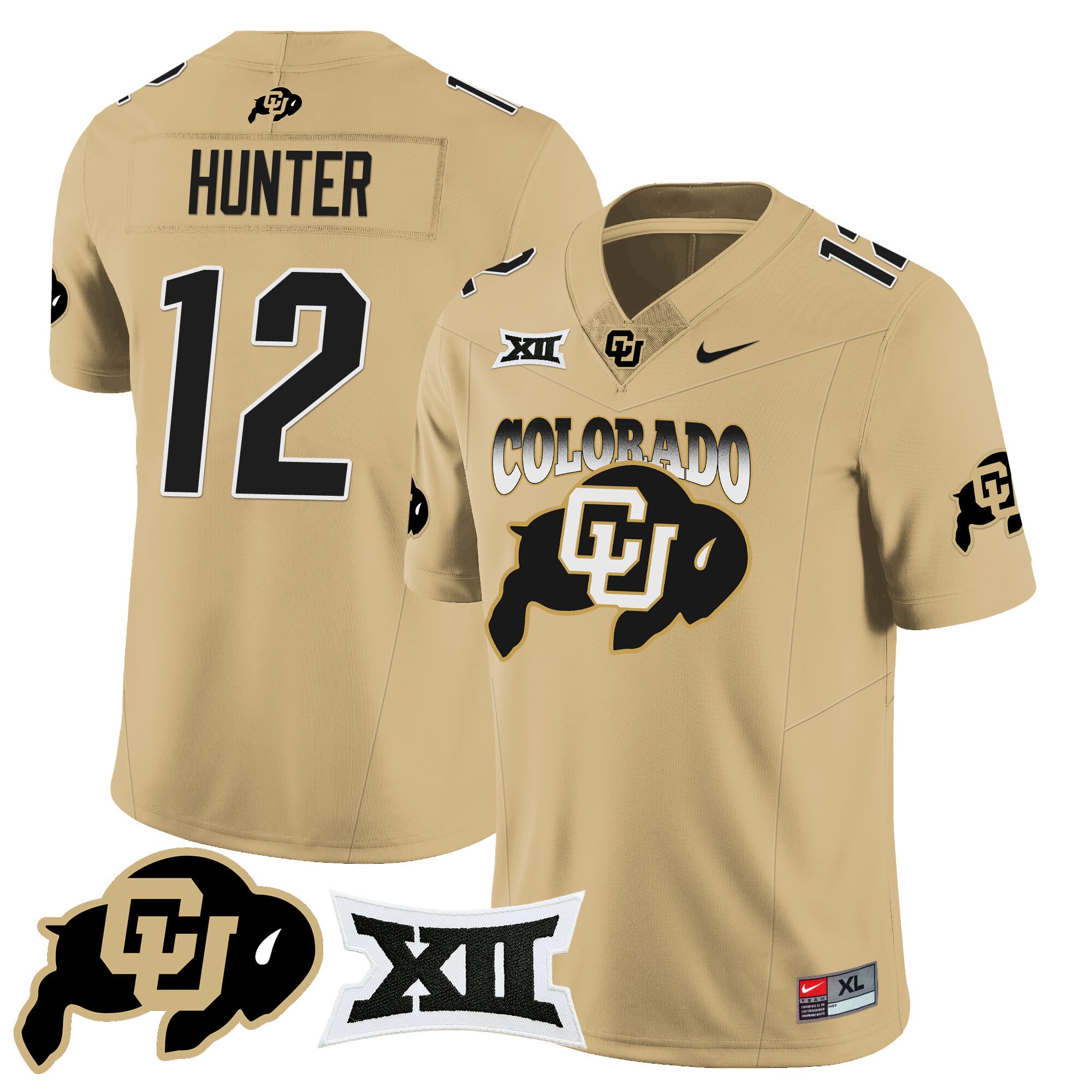 Men's Colorado Buffaloes 2024 Vapor Limited Jersey N2 - All Stitched
