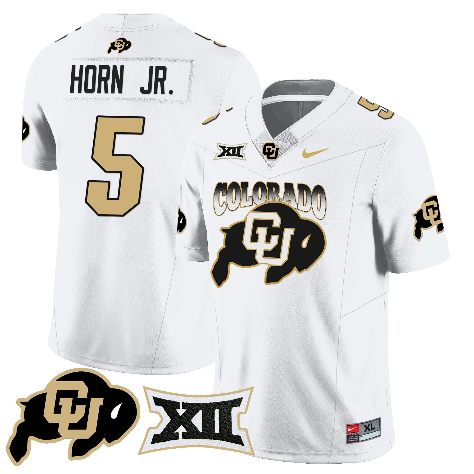Men's Colorado Buffaloes 2024 Vapor Limited Jersey N2 - All Stitched