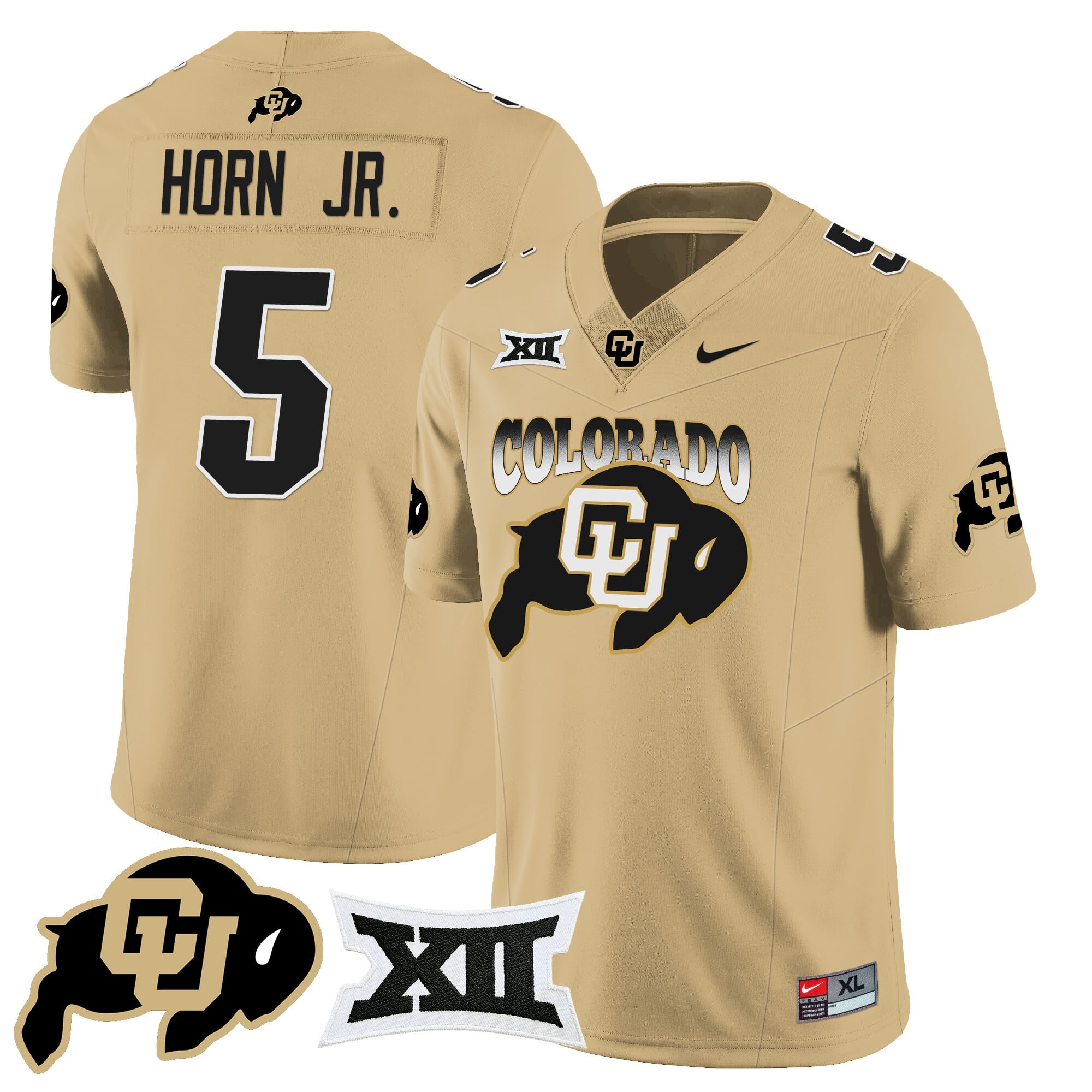 Men's Colorado Buffaloes 2024 Vapor Limited Jersey N2 - All Stitched