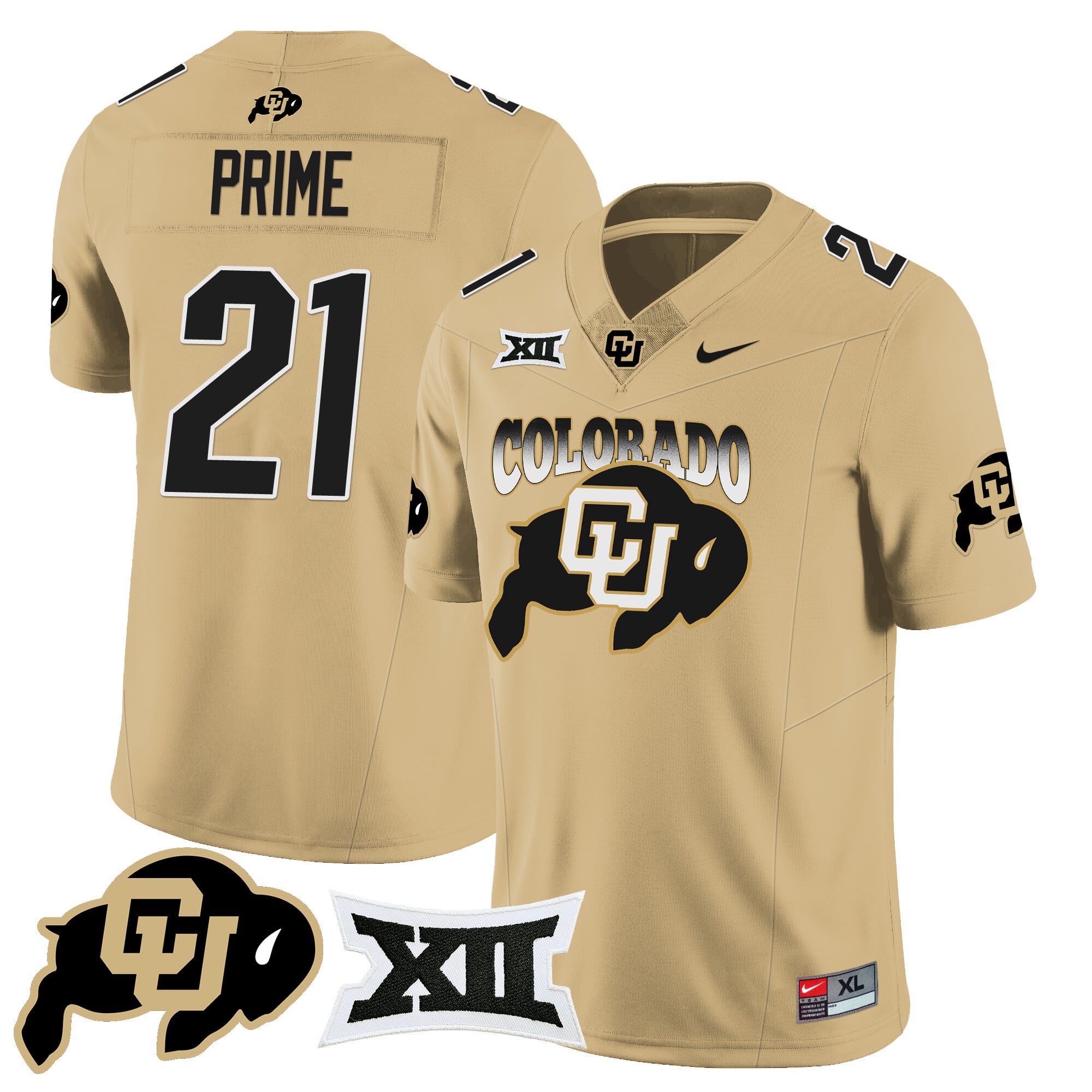 Men's Colorado Buffaloes 2024 Vapor Limited Jersey N2 - All Stitched