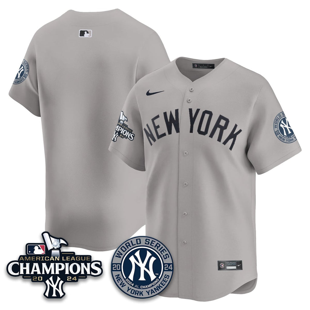 Men's New York Yankees American League Champions Jersey - All Stitched 410VTHNJS026