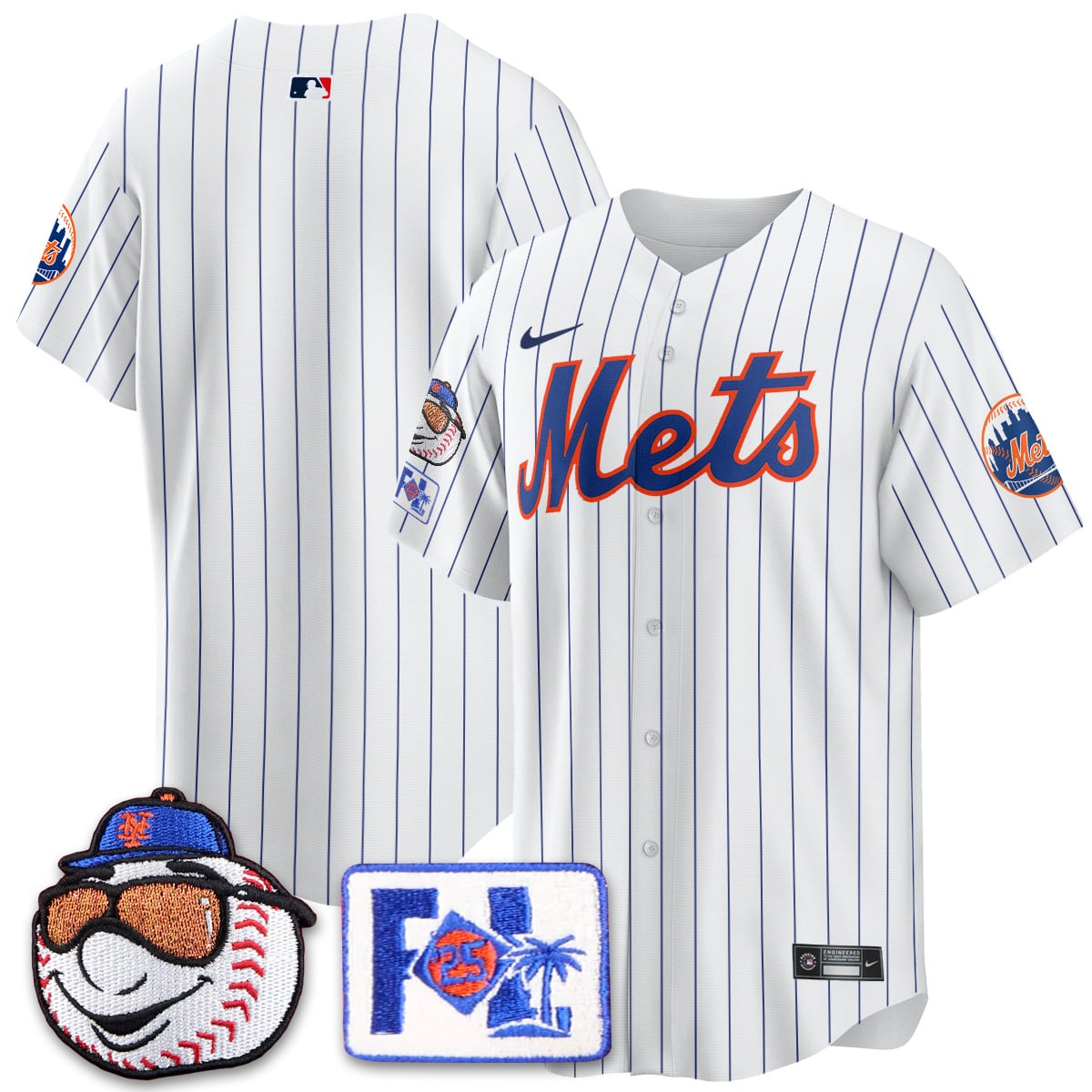 Men's New York Mets 2025 Spring Training Jersey - All Stitched