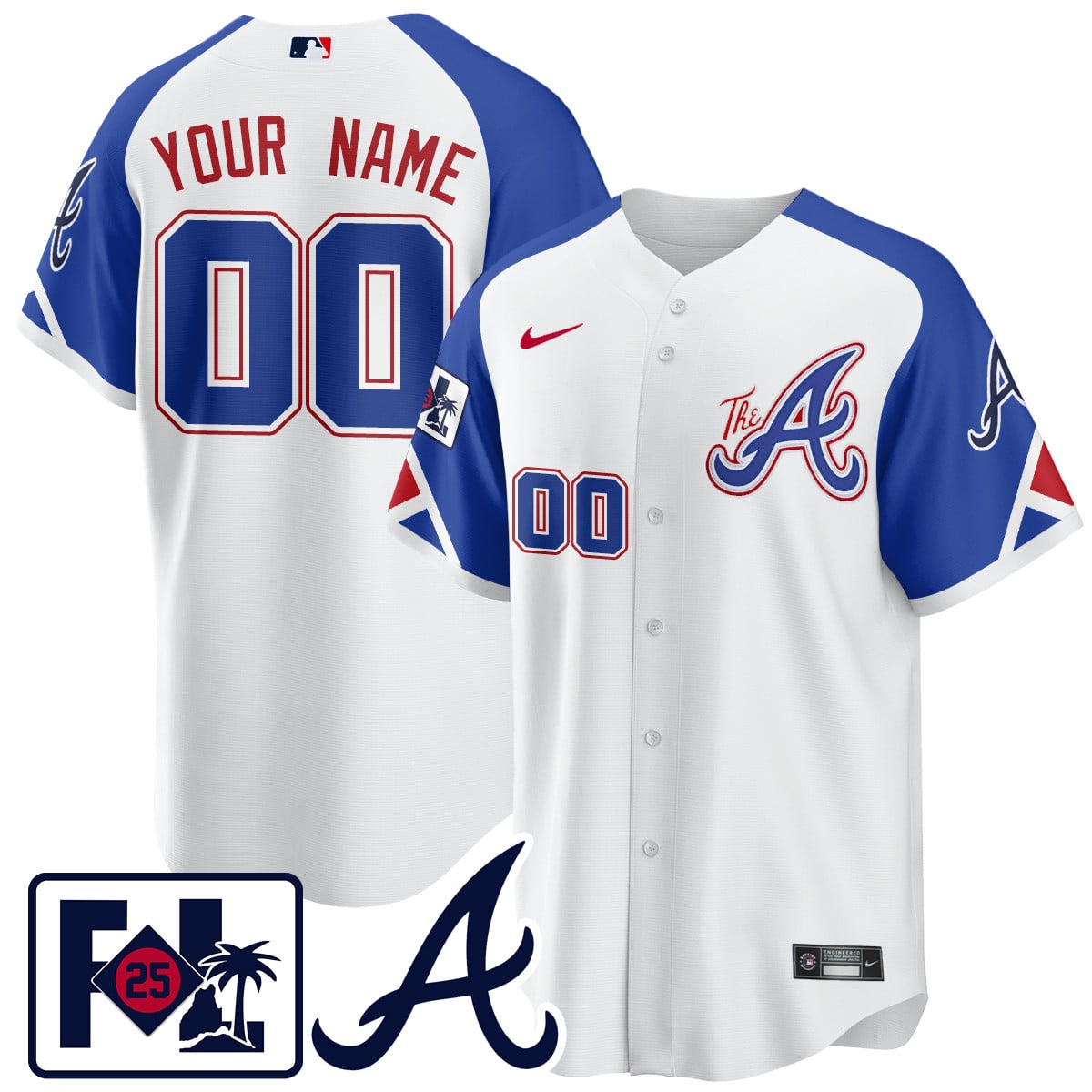 Men's Atlanta Braves 2025 Spring Training Jersey - All Stitched