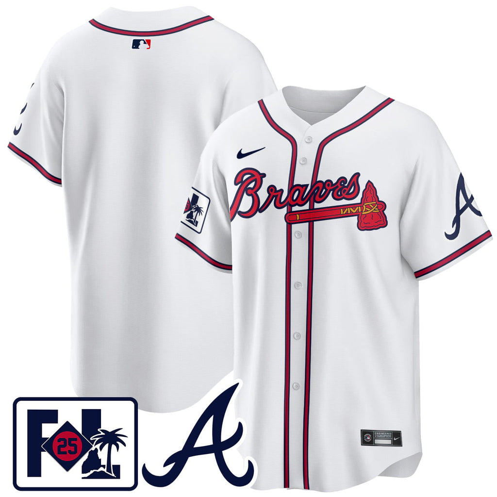 Men's Atlanta Braves 2025 Spring Training Jersey - All Stitched