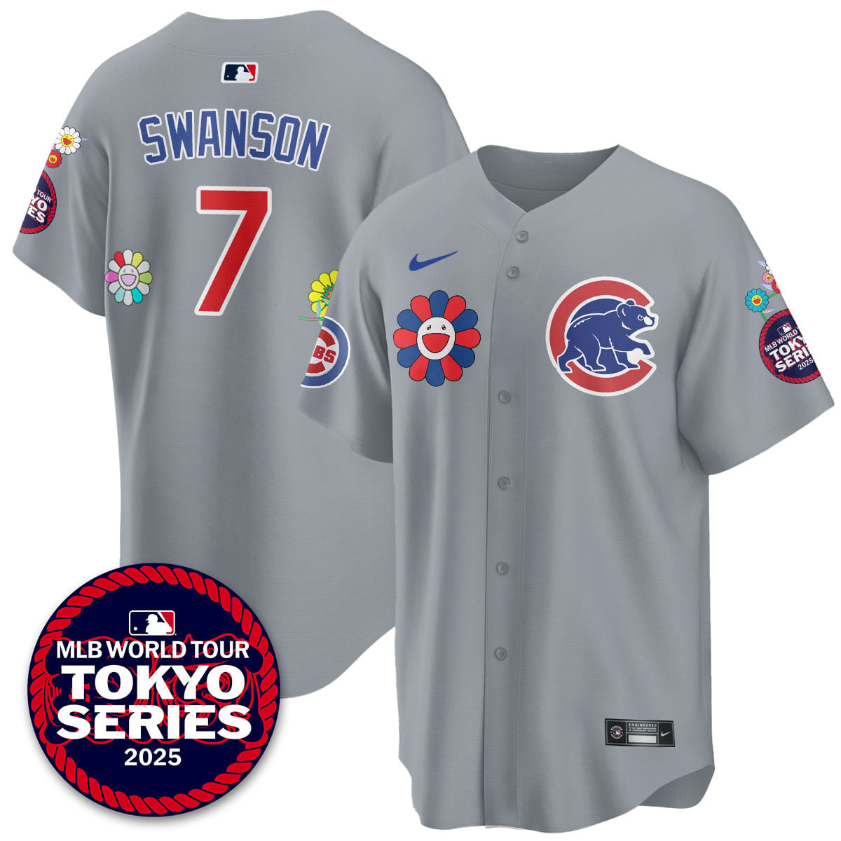 Men's Chicago Cubs Tokyo Series Limited Jersey - Stitched