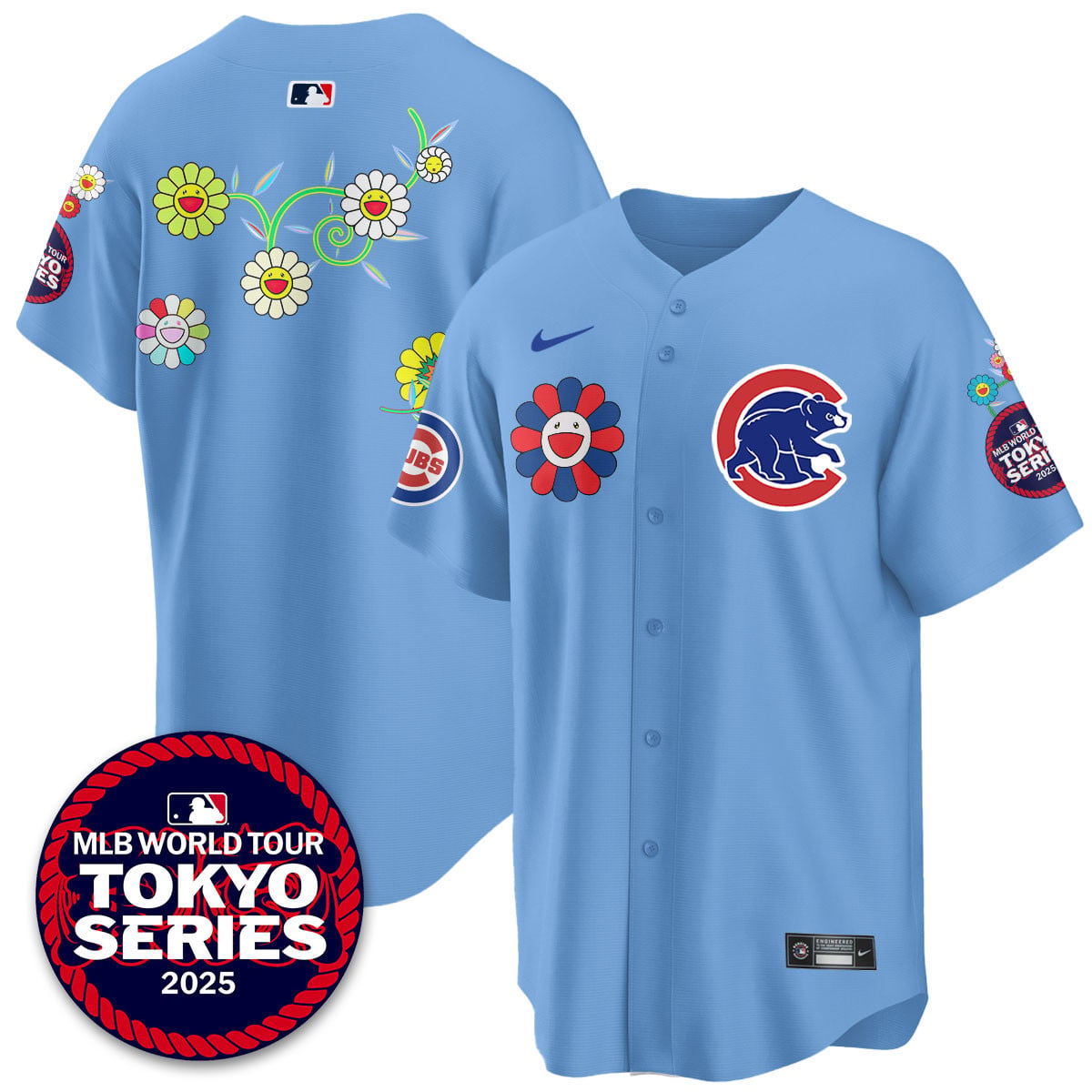 Men's Chicago Cubs Tokyo Series Limited Jersey - Stitched