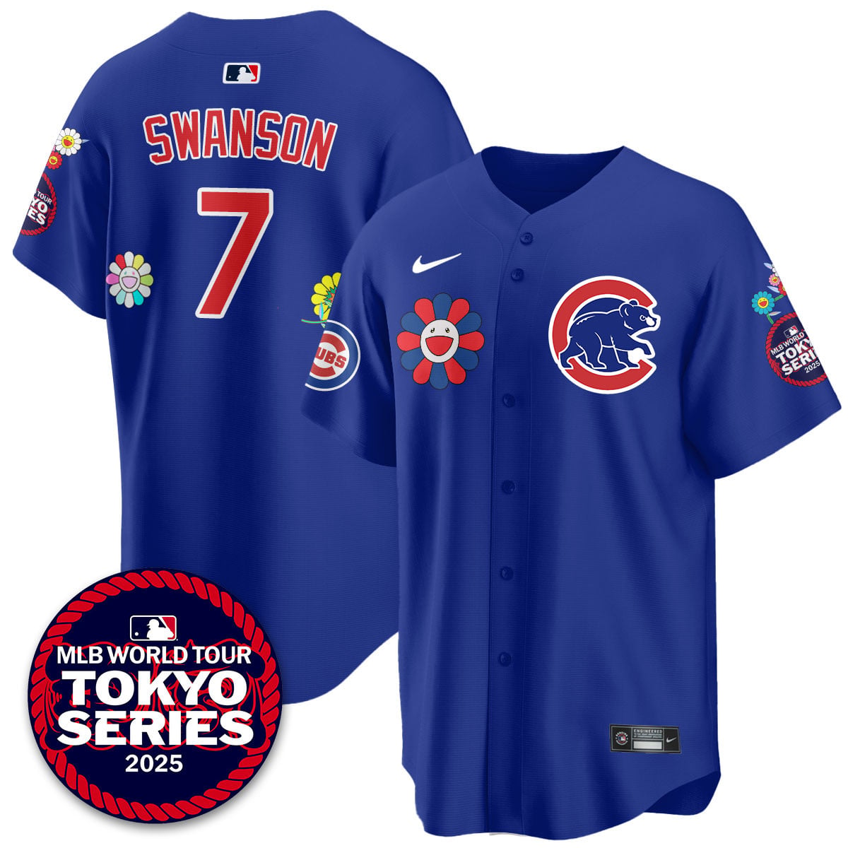 Men's Chicago Cubs Tokyo Series Limited Jersey - Stitched