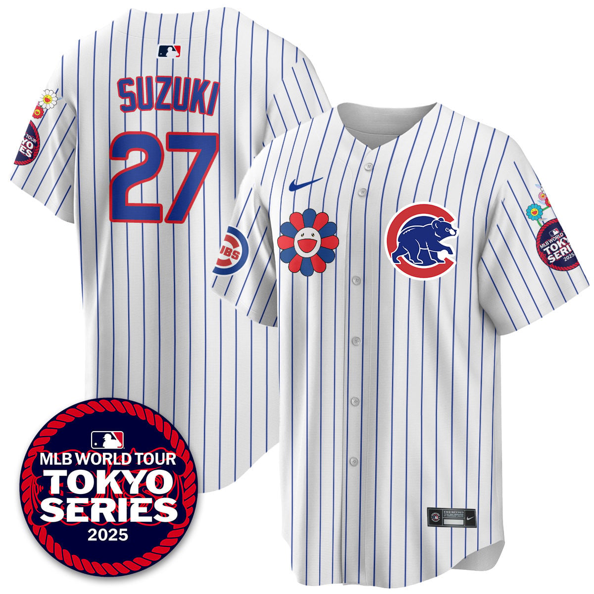 Men's Chicago Cubs Tokyo Series Limited Jersey - Stitched