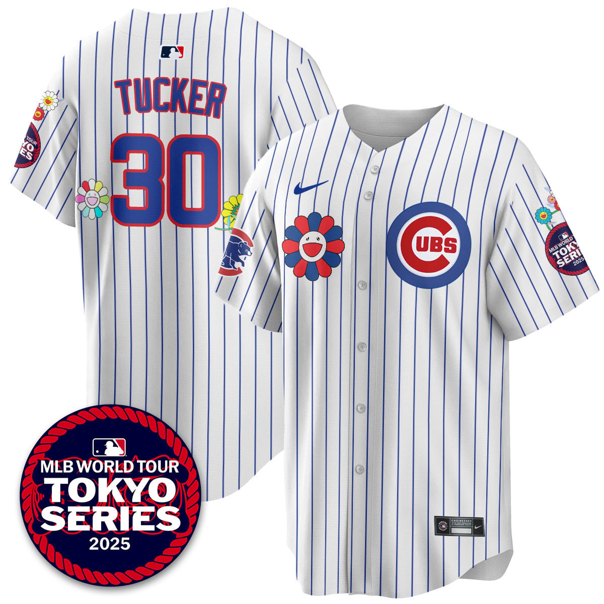 Men's Chicago Cubs Tokyo Series Limited Jersey - Stitched