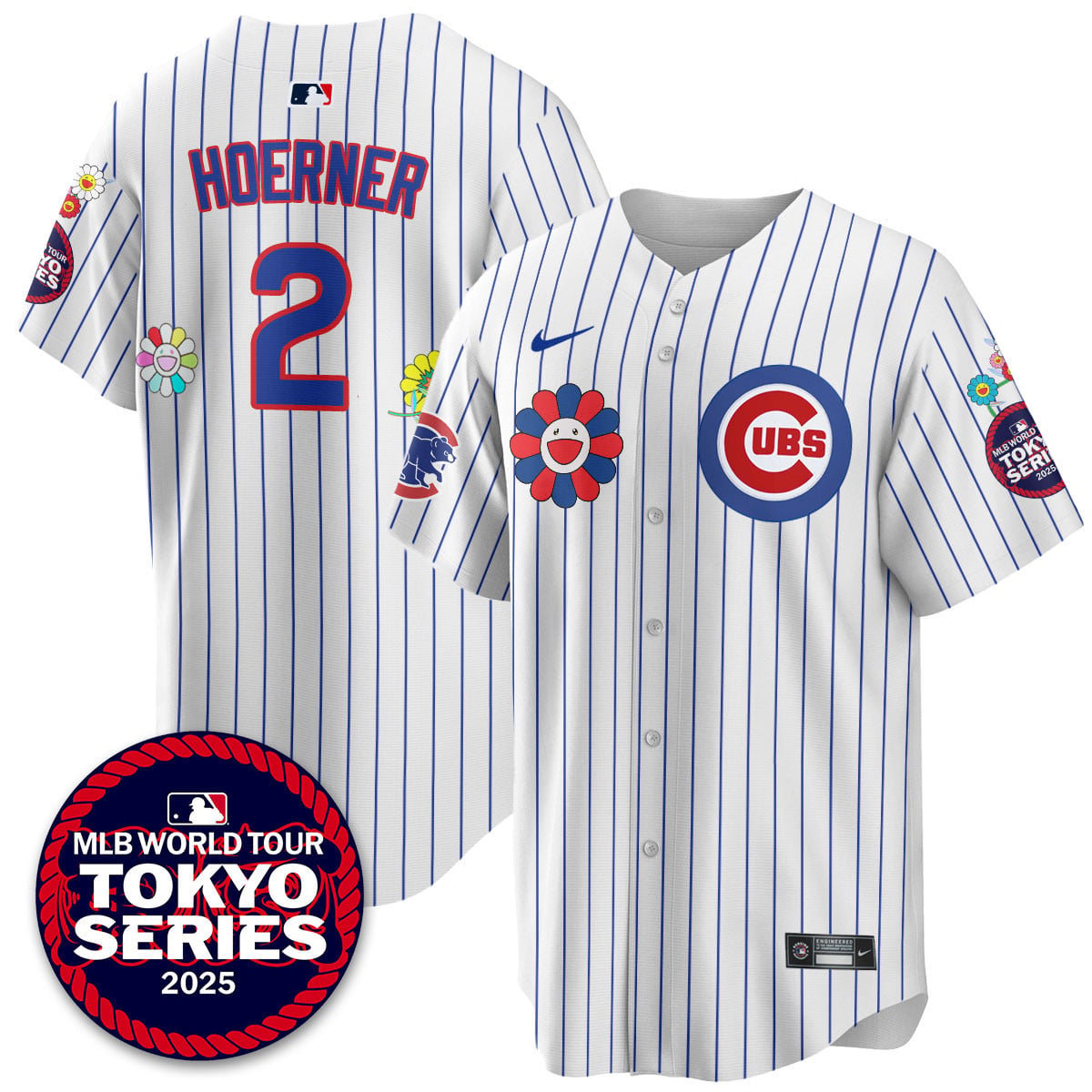 Men's Chicago Cubs Tokyo Series Limited Jersey - Stitched