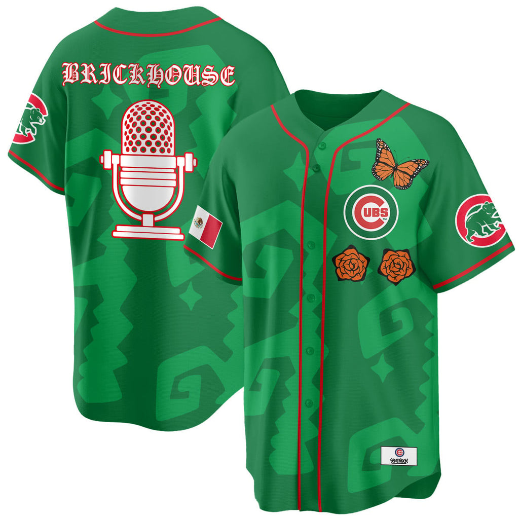 Men's Chicago Cubs "Xicago" Mexican Heritage Jersey - All Stitched