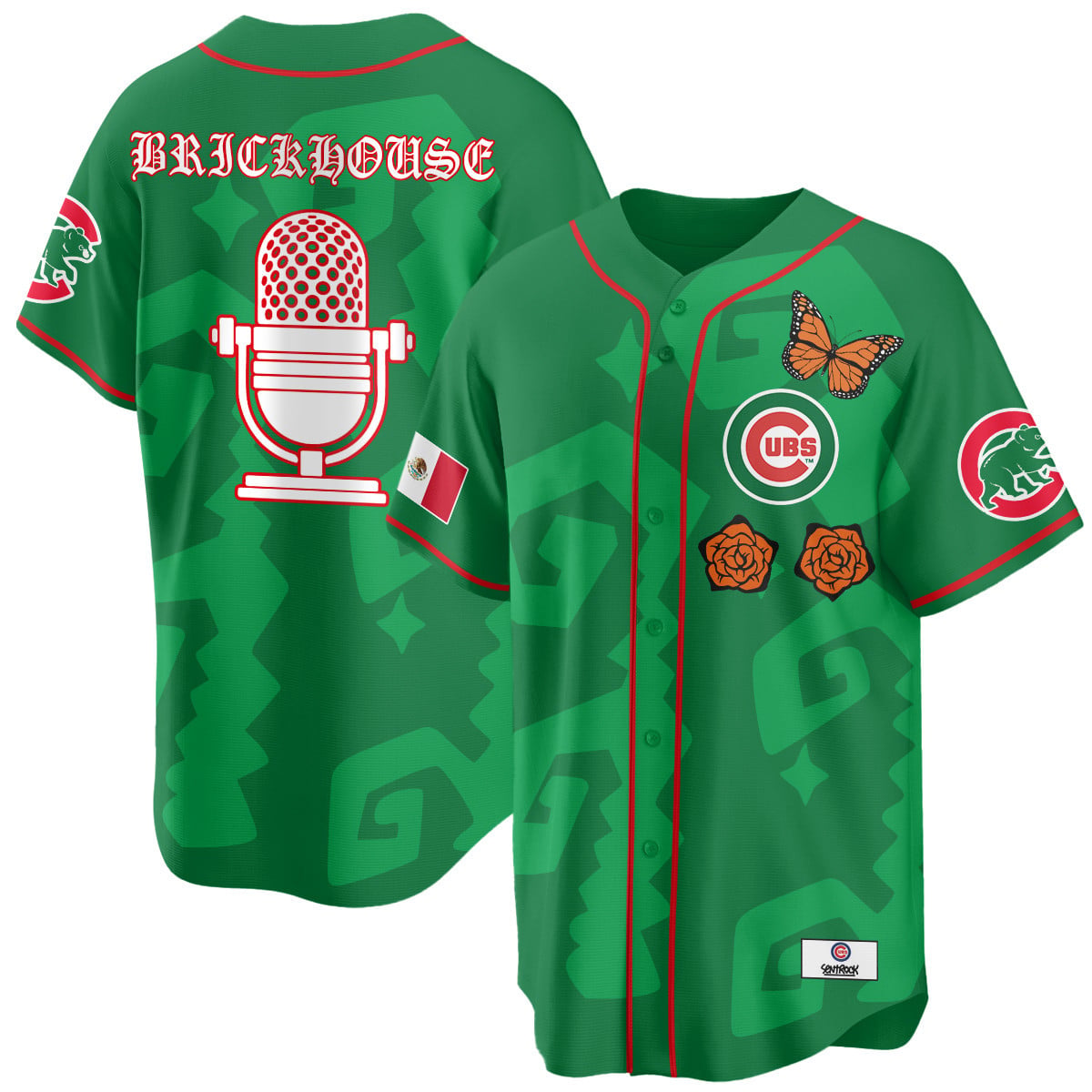 Men's Chicago Cubs "Xicago" Mexican Heritage Jersey - All Stitched