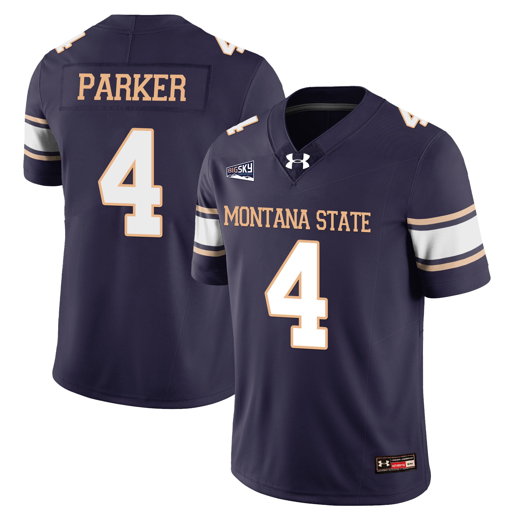 Men's Montana State Bobcat Football Jersey - All Stitched