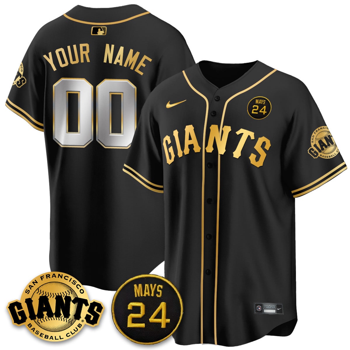 Men's San Francisco Giants 2025 Limited Jersey - All Stitched
