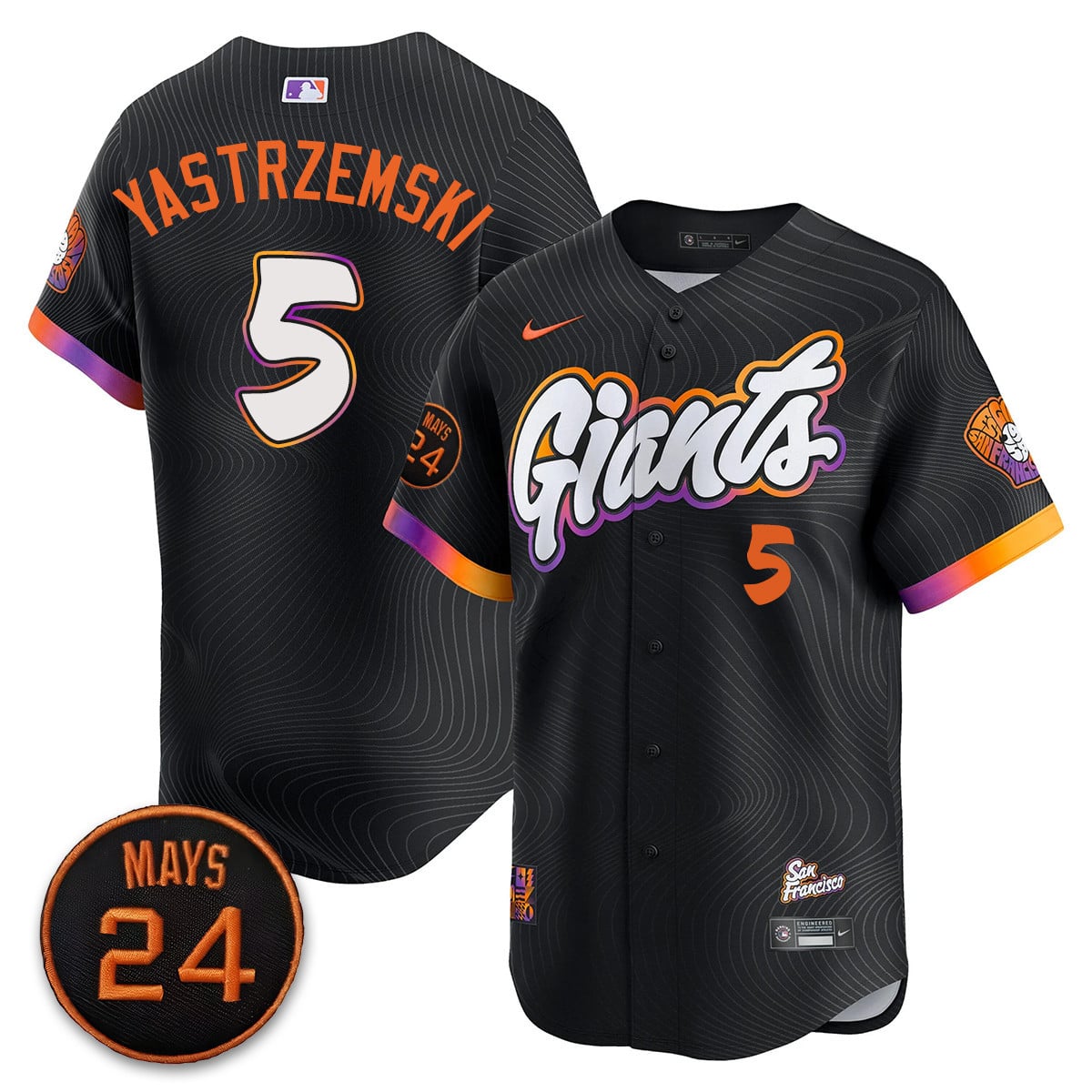 Men's San Francisco Giants 2025 Limited Jersey - All Stitched