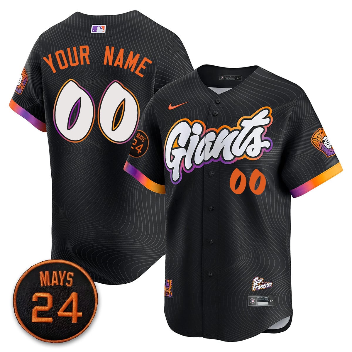 Men's San Francisco Giants 2025 Limited Jersey - All Stitched