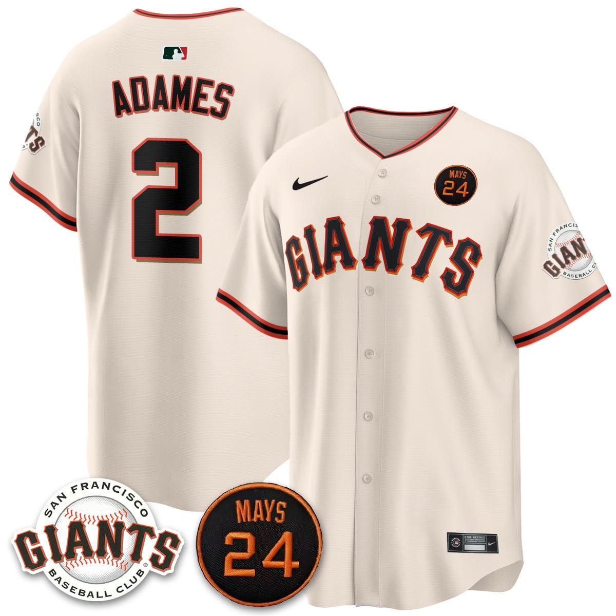 Men's San Francisco Giants 2025 Limited Jersey - All Stitched