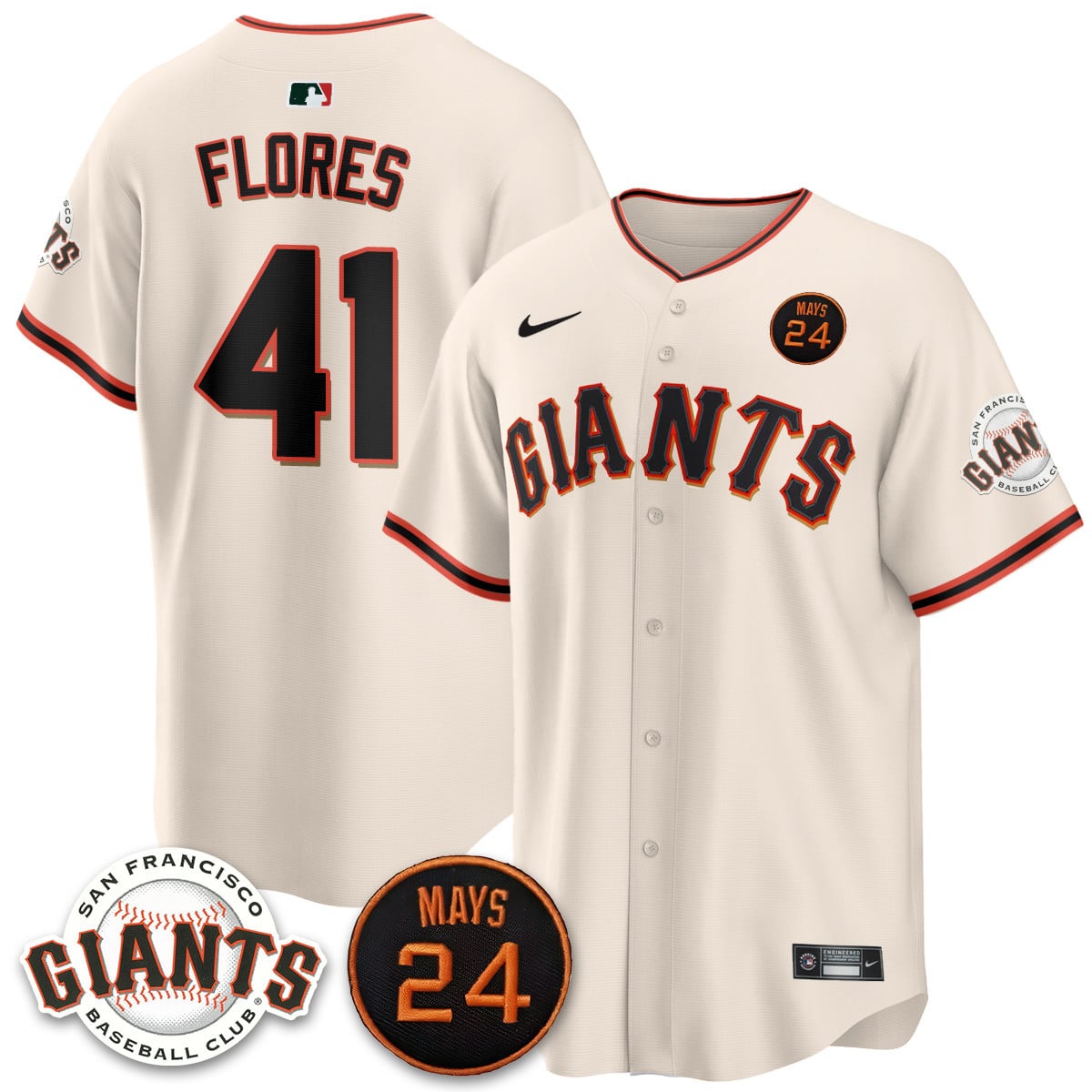 Men's San Francisco Giants 2025 Limited Jersey - All Stitched