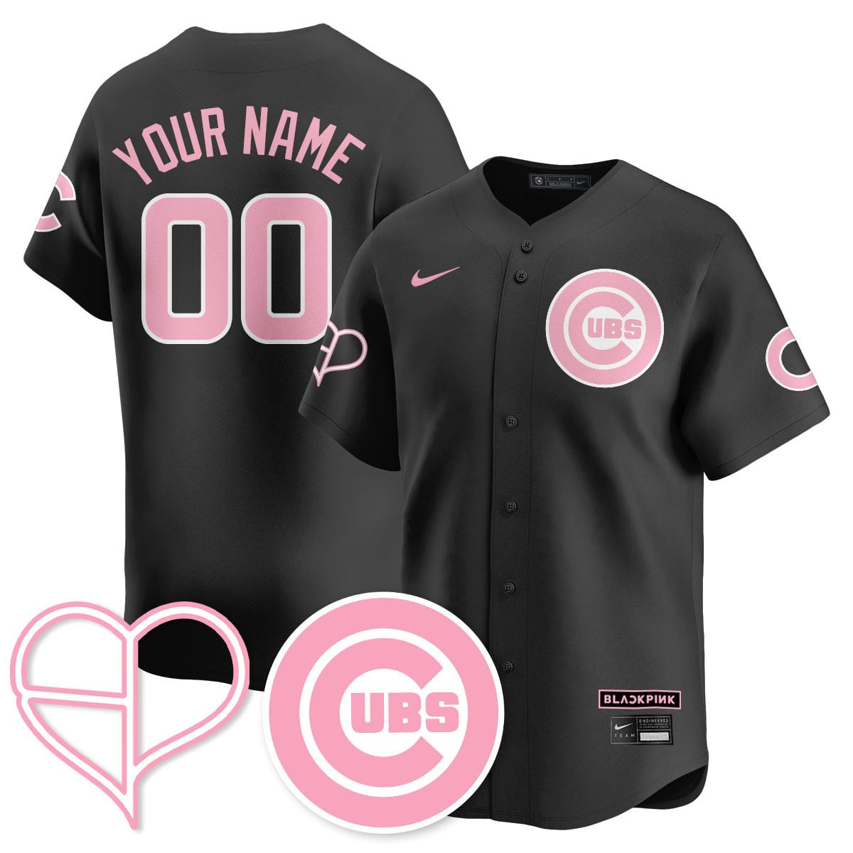 Men's Chicago Cubs BL??KPI?K 2025 Limited Jersey - All Stitched