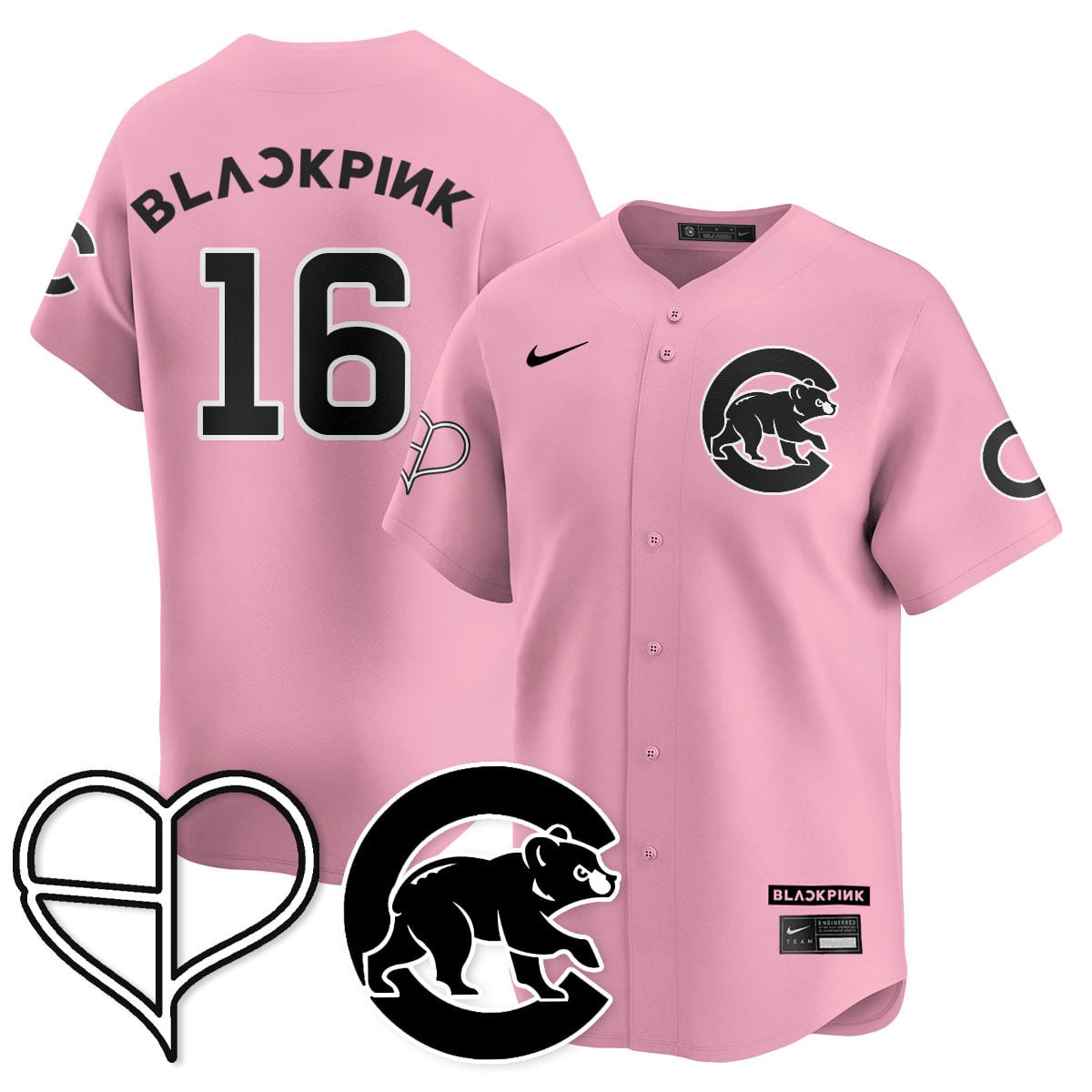 Men's Chicago Cubs BL??KPI?K 2025 Limited Jersey - All Stitched