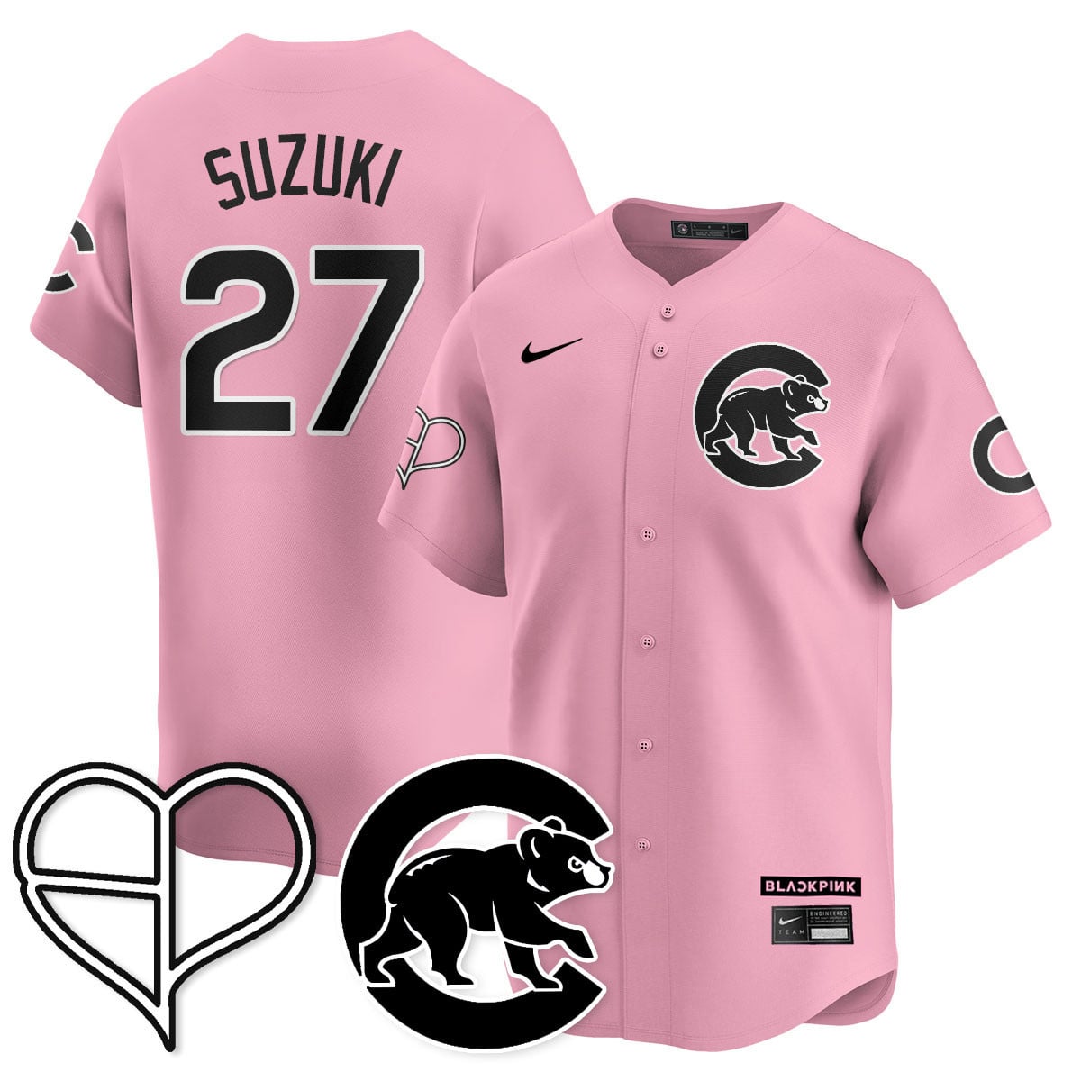 Men's Chicago Cubs BL??KPI?K 2025 Limited Jersey - All Stitched