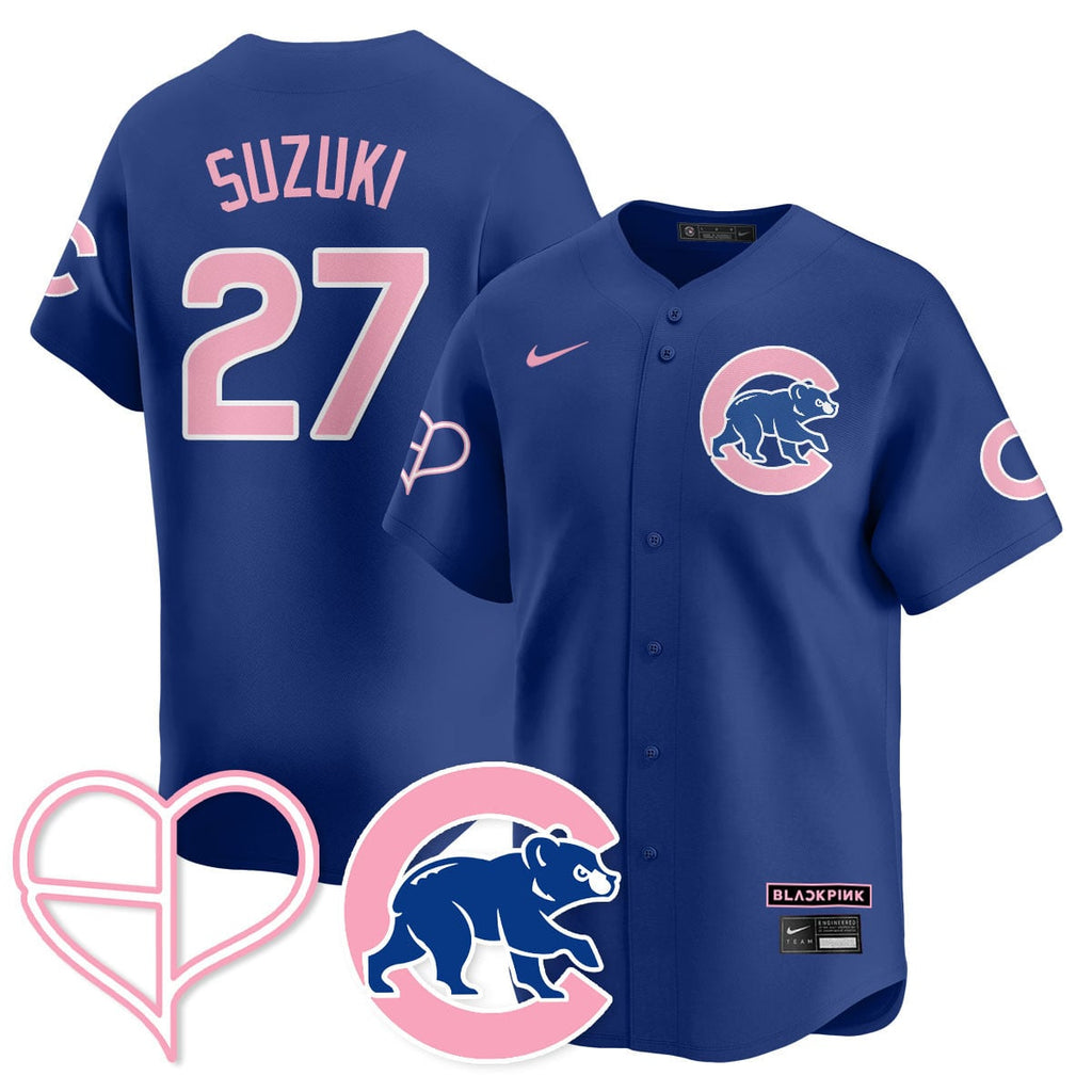 Men's Chicago Cubs BL??KPI?K 2025 Limited Jersey - All Stitched
