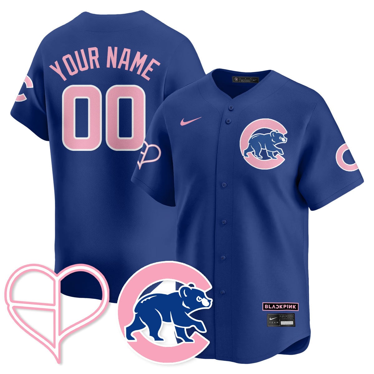 Men's Chicago Cubs BL??KPI?K 2025 Limited Jersey - All Stitched