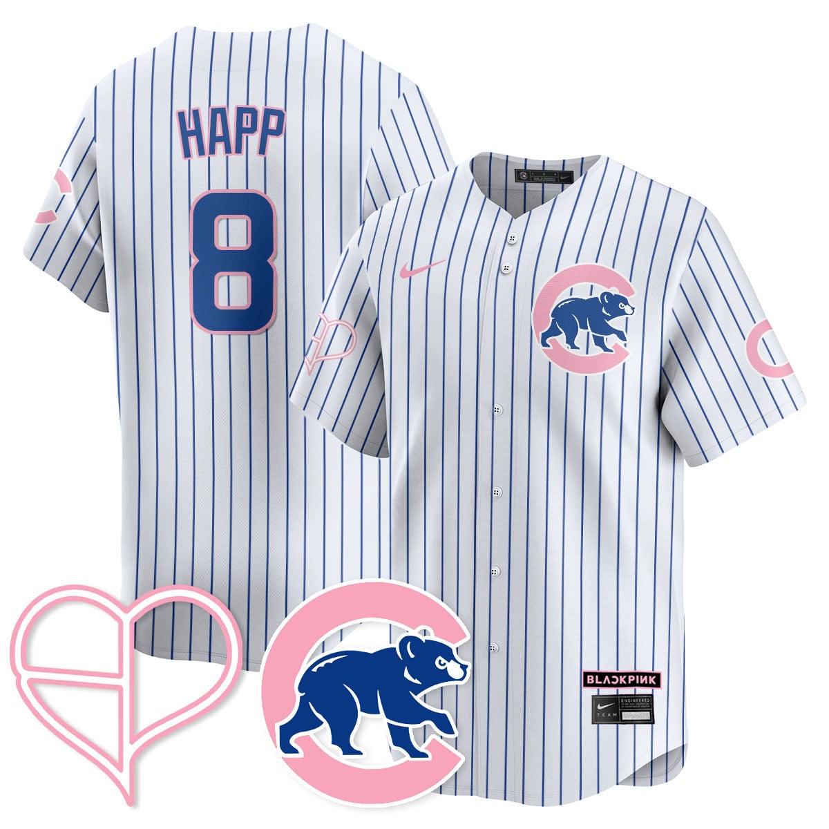 Men's Chicago Cubs BL??KPI?K 2025 Limited Jersey - All Stitched