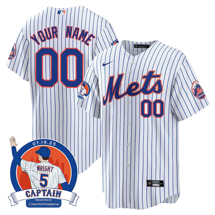Men's New York Mets David Wright "Mets Legend" Jersey - All Stitched