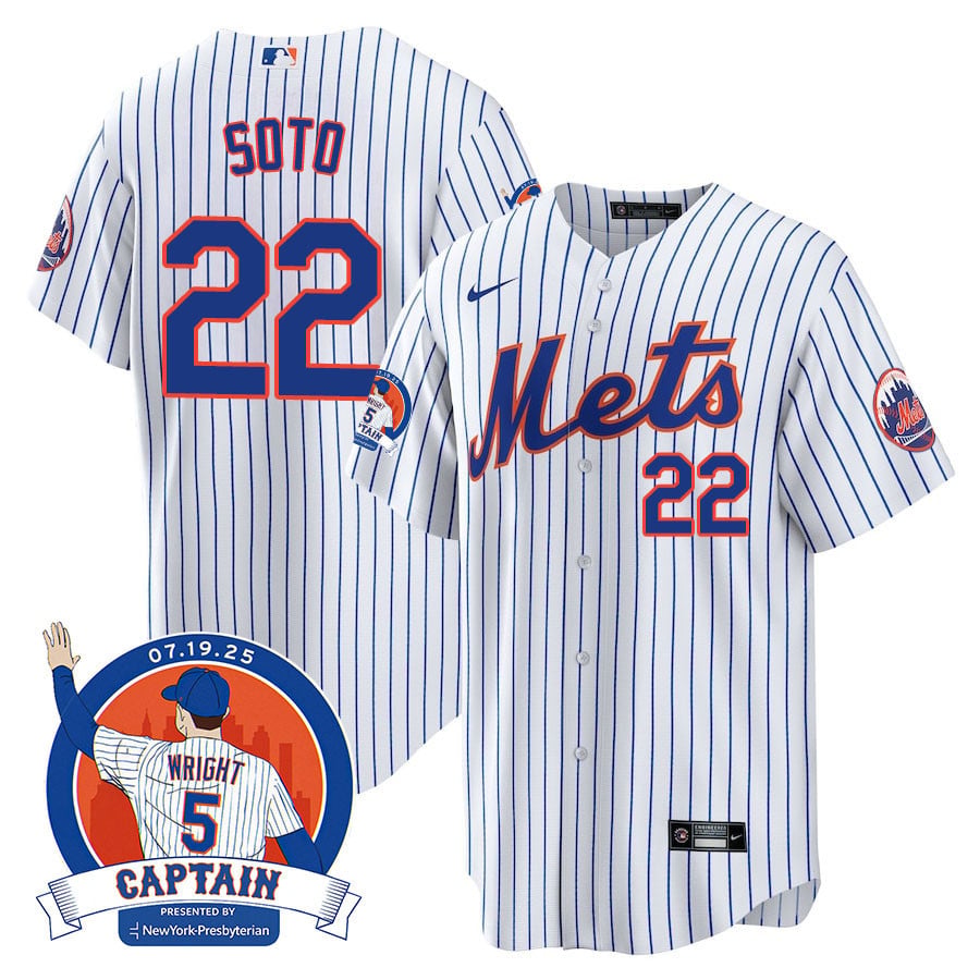 Men's New York Mets David Wright "Mets Legend" Jersey - All Stitched