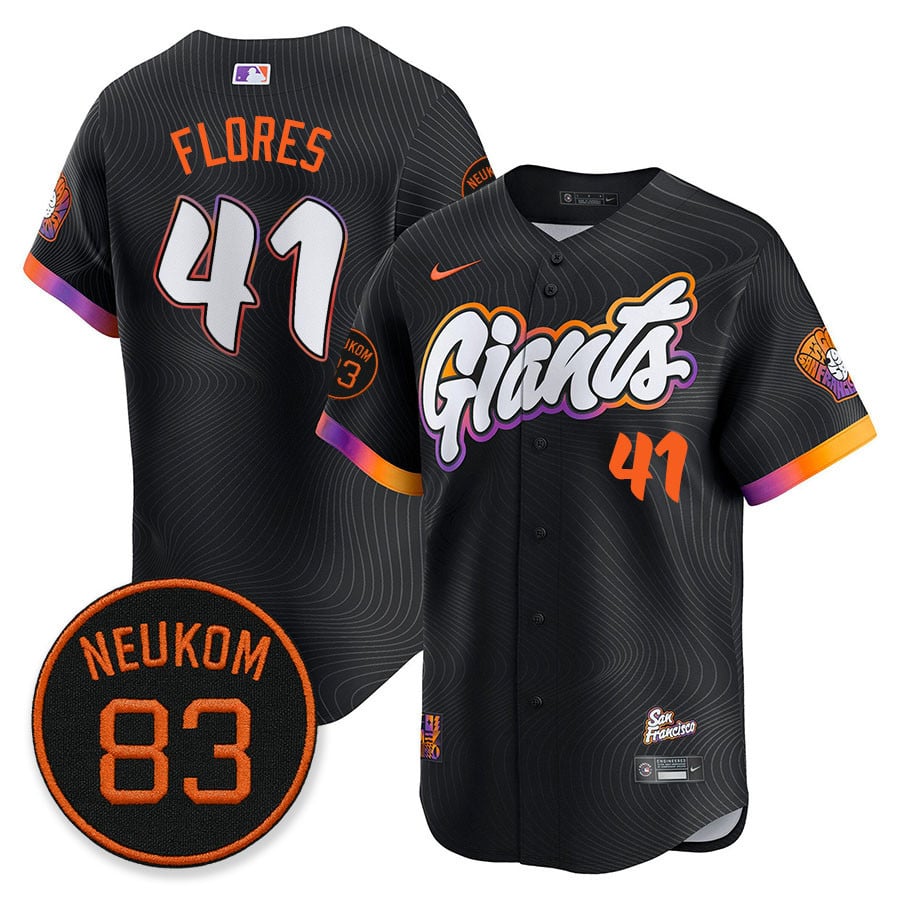 Men's San Francisco Giants Bill Neukom Memorial 2025 Jersey - All Stitched